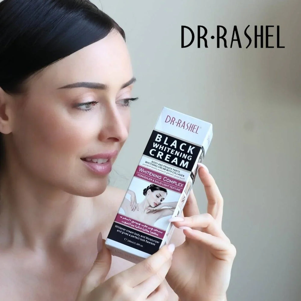 Dr. Rashel Black Whitening Cream with Collagen - 100ml DR.Rashel
