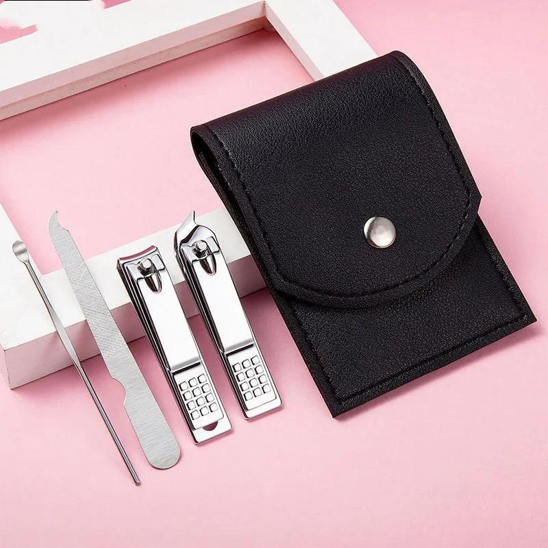 Stainless Steel Nail Clipper Cutter Set- 4Pcs Cosmia.pk