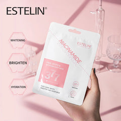 Estelin Niacinamide Fade Spots & Whitening Sheet Mask - 25g Estelin