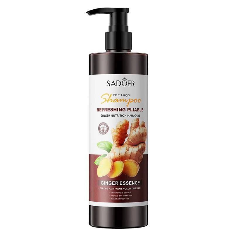 Sadoer Plant Ginger Refreshing Pliable Shampoo - 500ml Sadoer