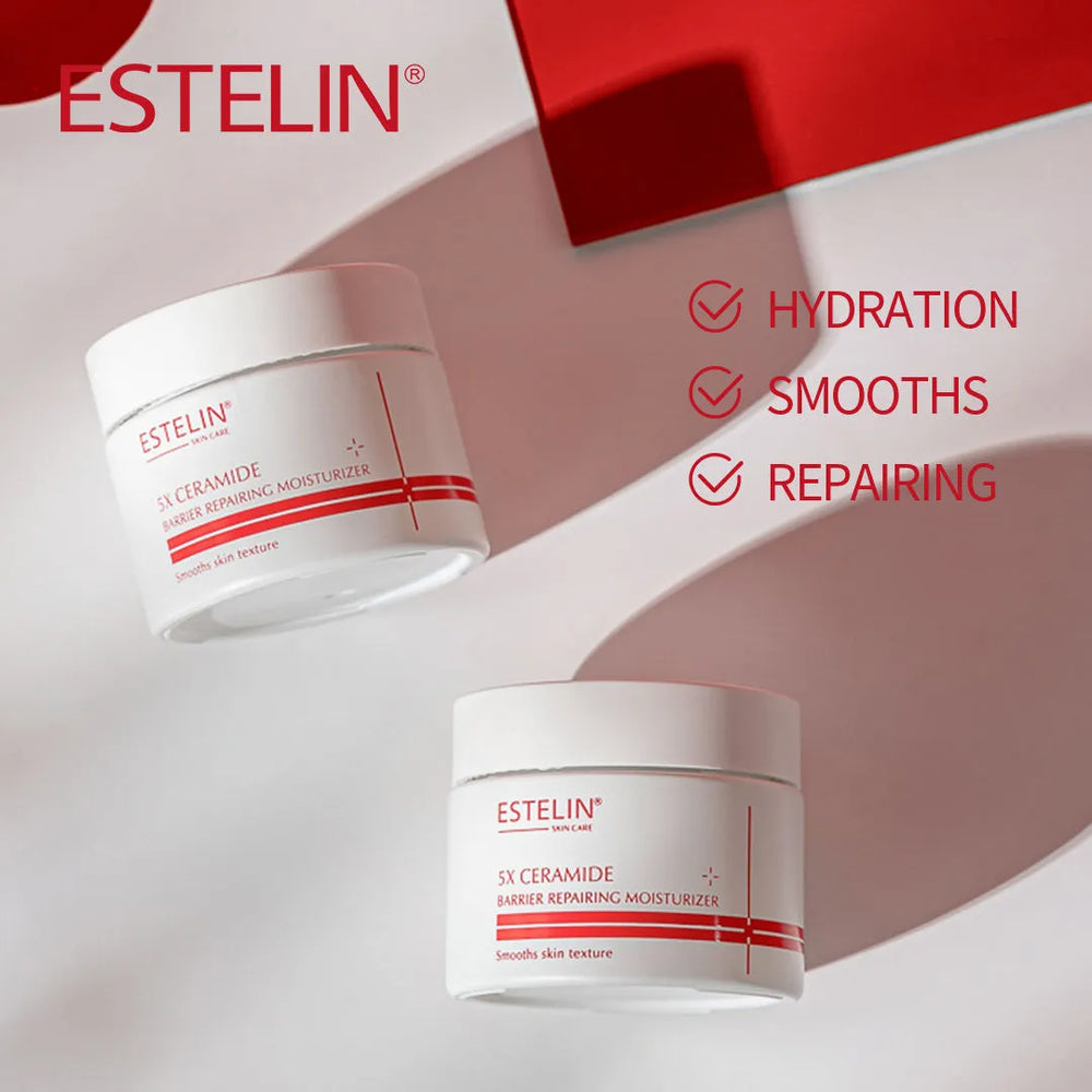 Estelin 5X Ceramide Barrier Repairing Moisturizer - 50g Estelin