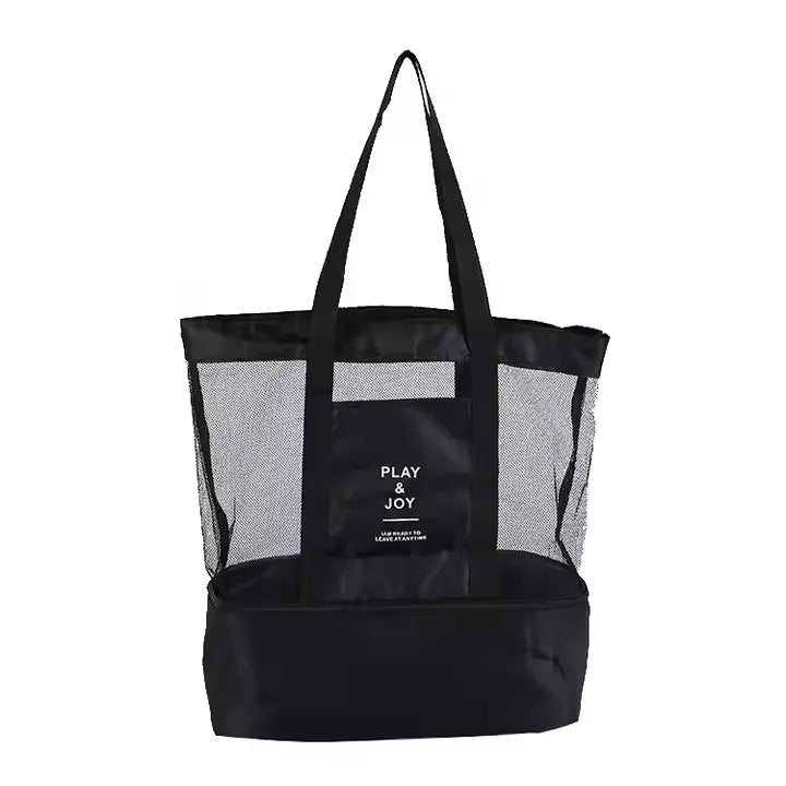 2-In-1 Large Double Layer Insulated Picnic Tote Handbag Cosmia