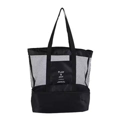 2-In-1 Large Double Layer Insulated Picnic Tote Handbag Cosmia