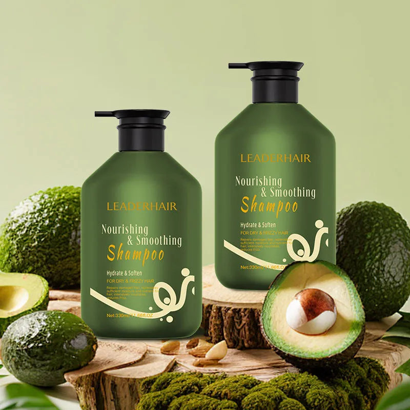 Leaderhair Nourishing & Smoothing Shampoo - 330ml LEADERHAIR