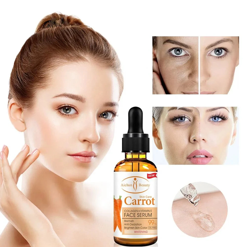 Aichun Beauty Serum Carrot & Vitamin E Collagen Face Serum - 30ml Aichun Beauty