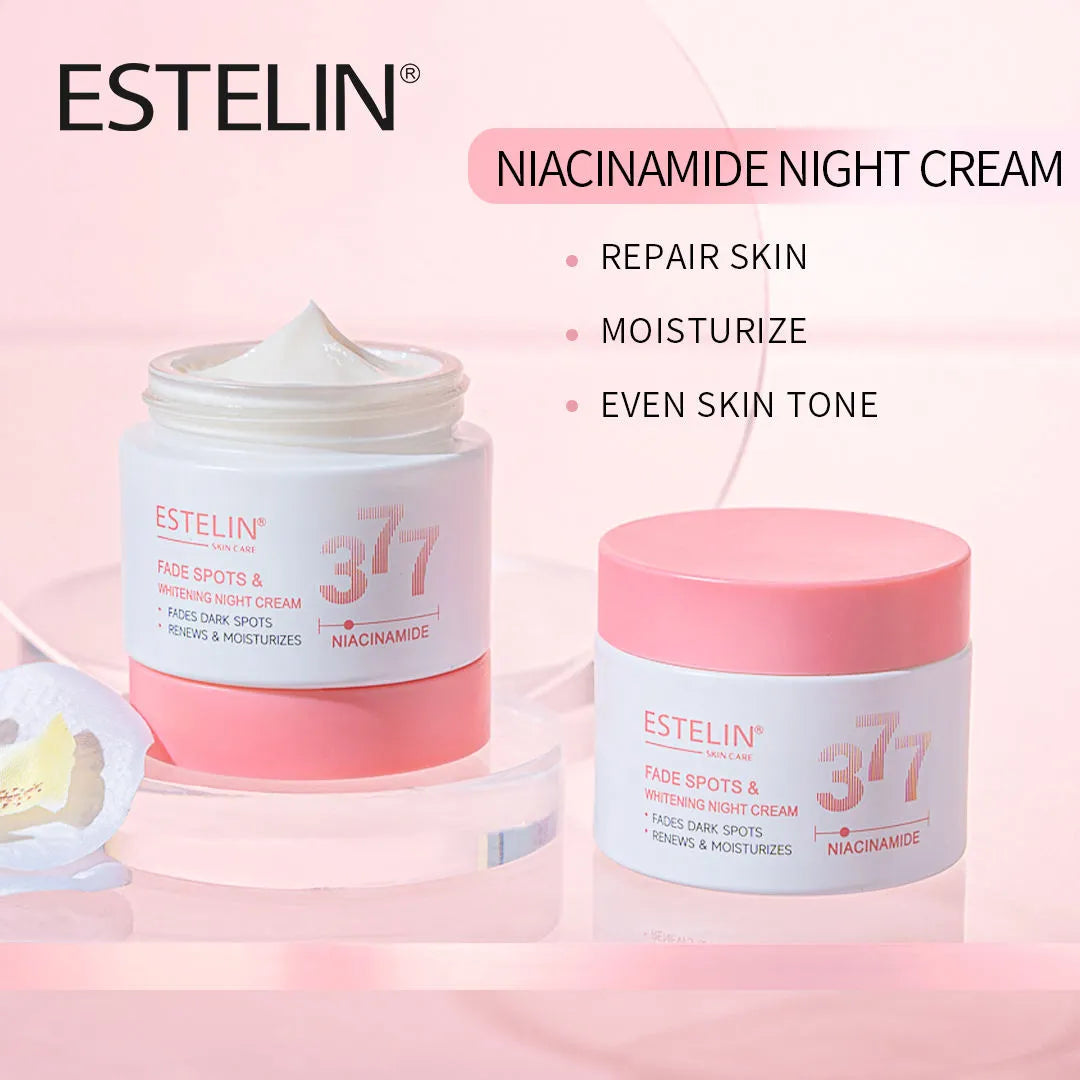 Estelin Niacinamide Fade Spots and Whitening Night Cream - 50g Estelin