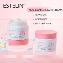 Estelin Niacinamide Fade Spots and Whitening Night Cream - 50g Estelin