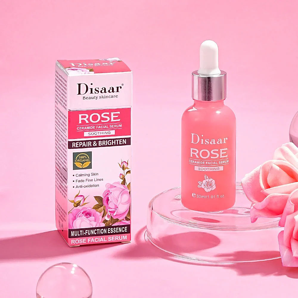 DISAAR Rose & Ceramide Soothing Facial Serum - 30ml Disaar