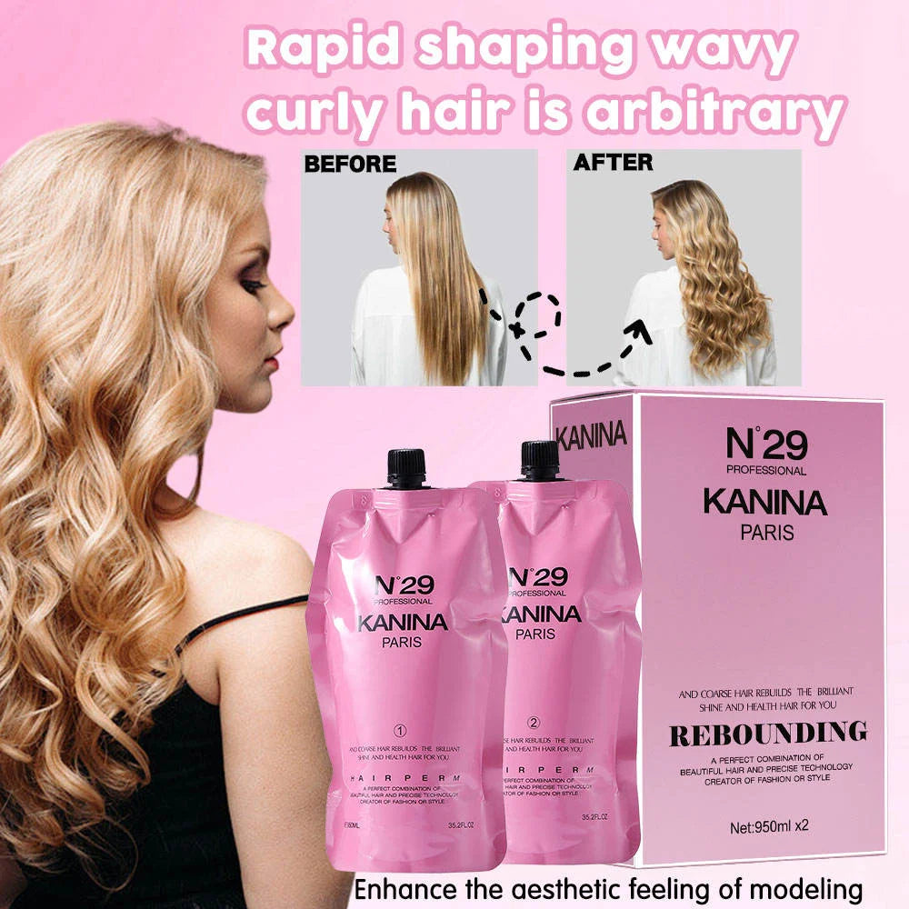 Kanina N°29 Professional Rebonding Cream Permanent Hair Straightening Kanina