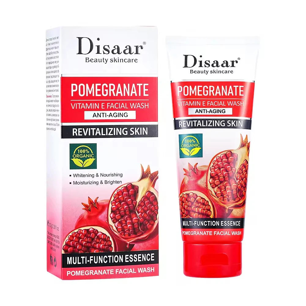 Disaar Pomegranate Vitamin E Deep Clean & Clear Face Wash - 100g DISAAR