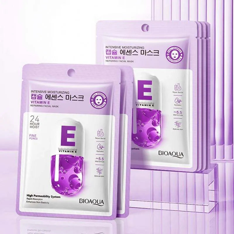 Bioaqua Vitamin E Repairing Facial Mask – Hydration & Skin Repair Bioaqua