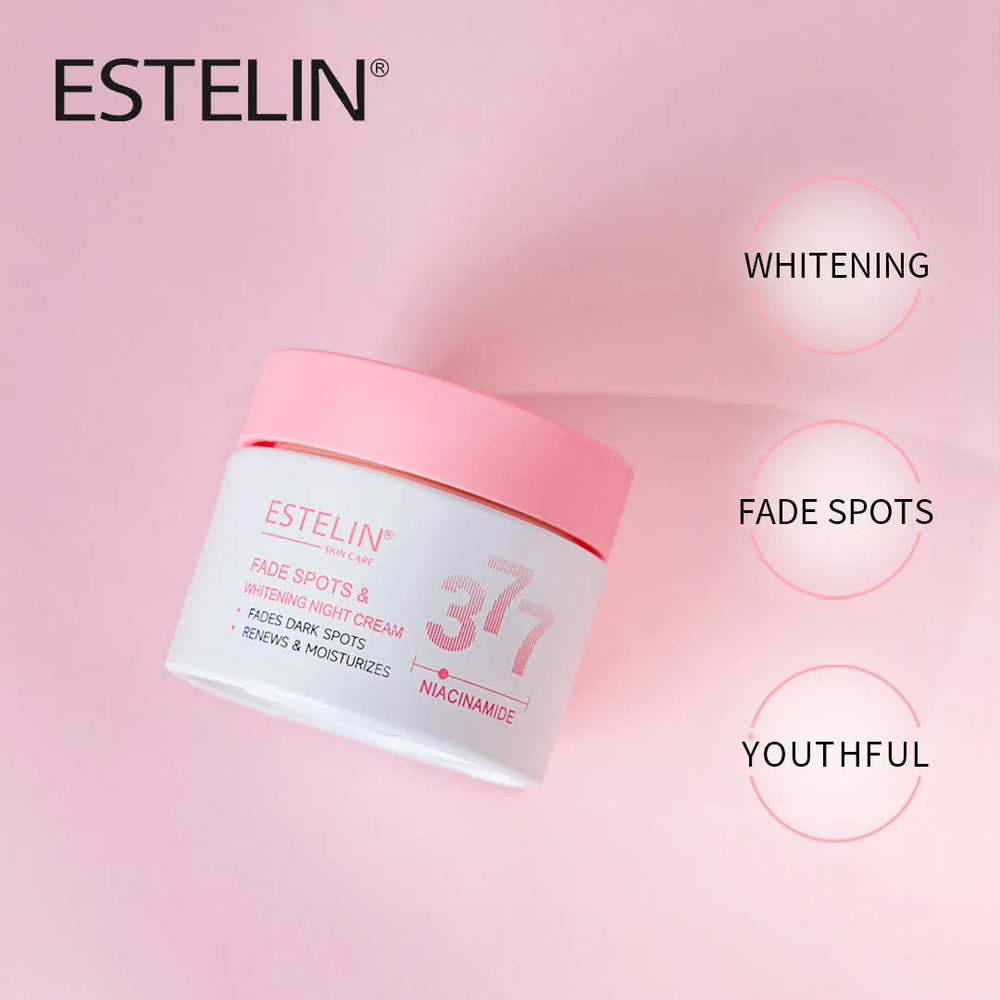 Estelin Niacinamide Fade Spots and Whitening Night Cream - 50g Estelin