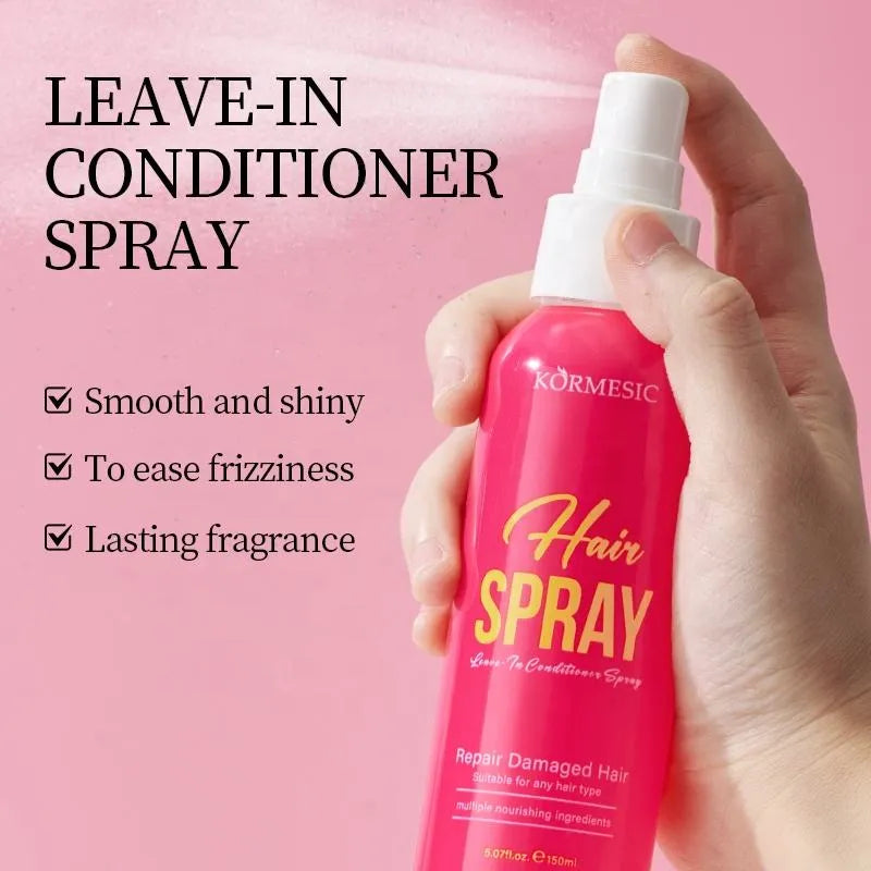 KORMESIC Frizz Leave in Hair Care Treatment Spray for Dry Hair - 150ml KORMESIC