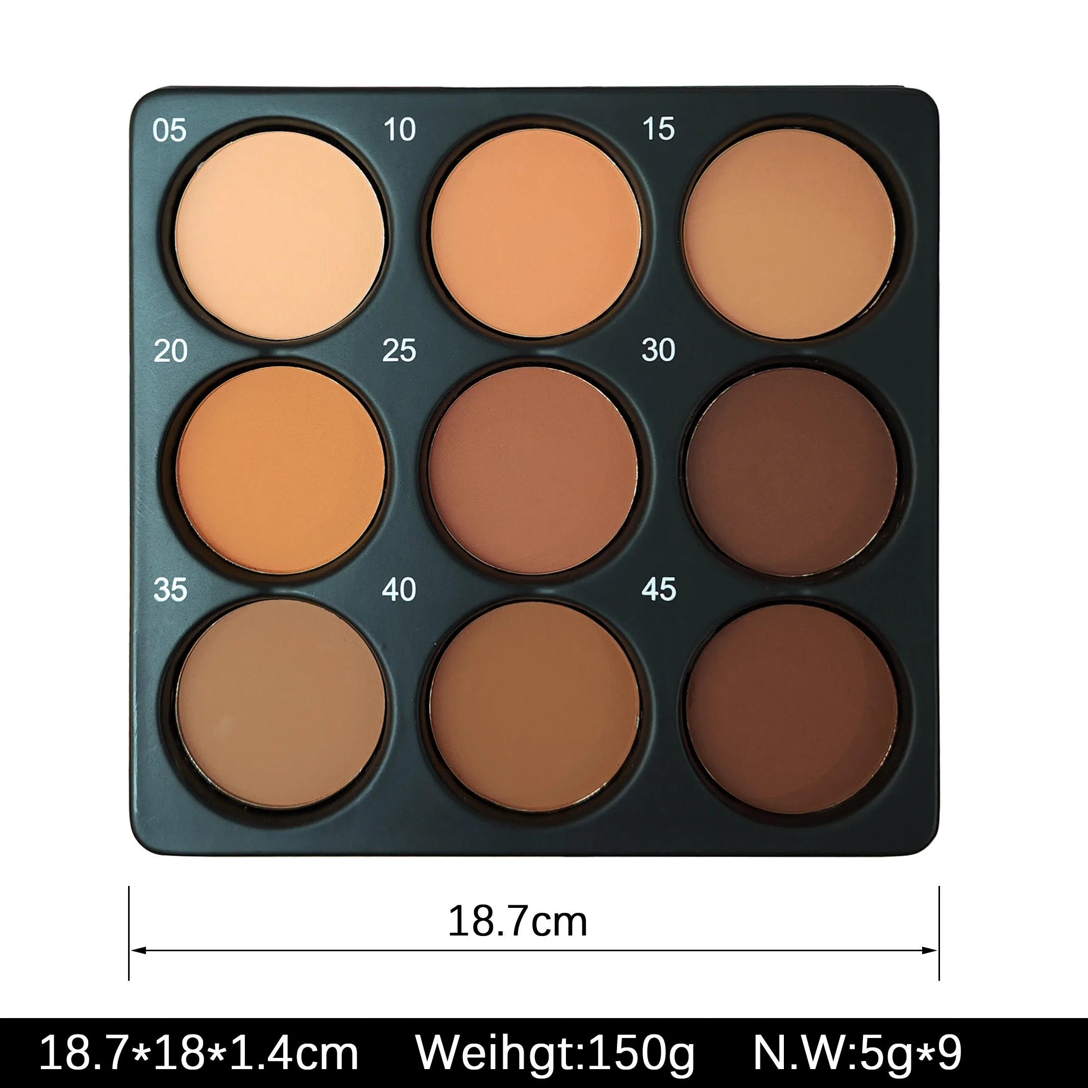 Romantic Flower 9‑in‑1 Contour Palette Romantic Flower