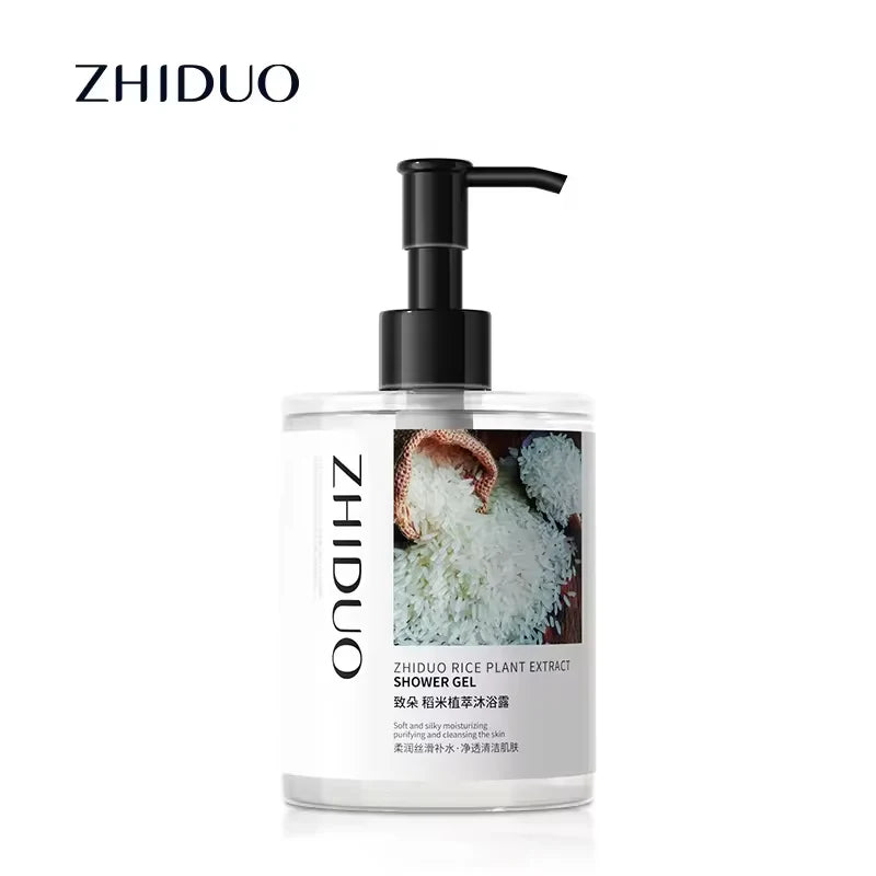 Zhiduo Rice Plant Extract Moisturizing Body Wash 300ml Zhiduo
