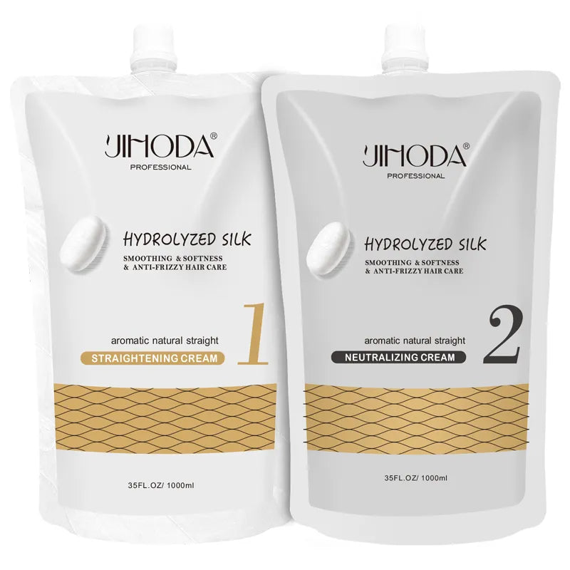 Gihoda Rebonding Hair Straightening Cream for Nourish and Smooth Hair Gihoda