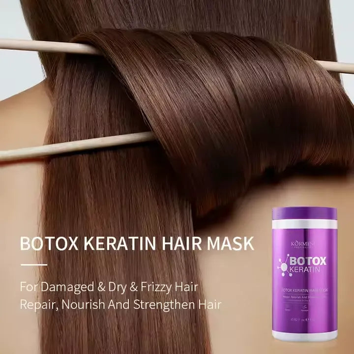 KORMESIC Hair Care Natural Botox Keratin Protein Hair Mask - 1000ml KORMESIC