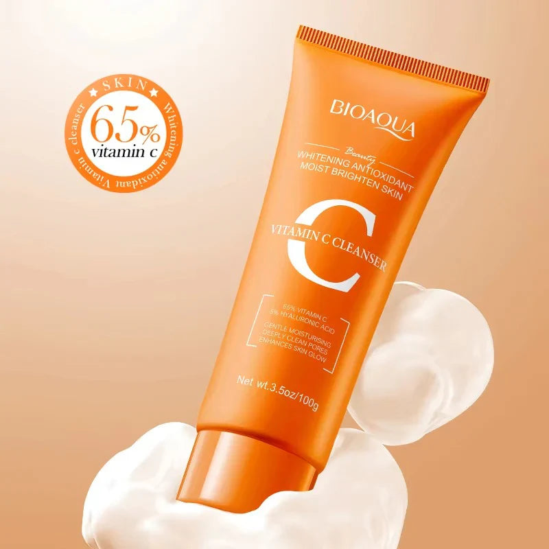 BIOAQUA Whitening Antioxidant Vitamin C Facial Cleanser – 100g Bioaqua