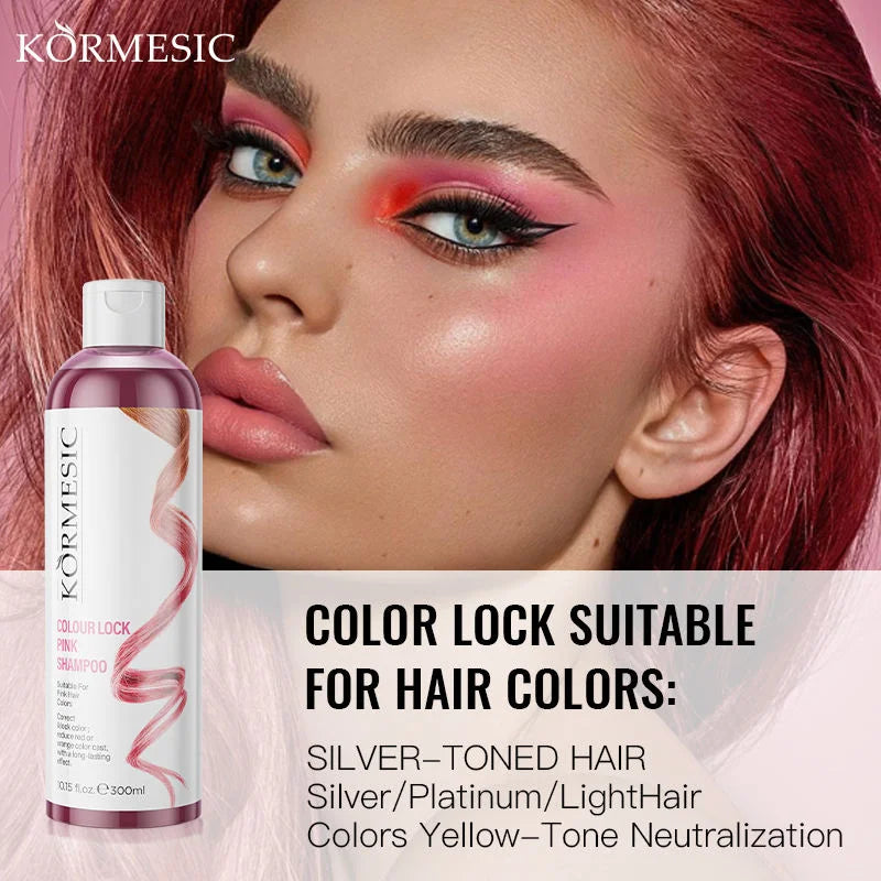 KORMESIC Anti Ltching Repair Damage Vegan Colour Lock Shampoo - 300ml KORMESIC