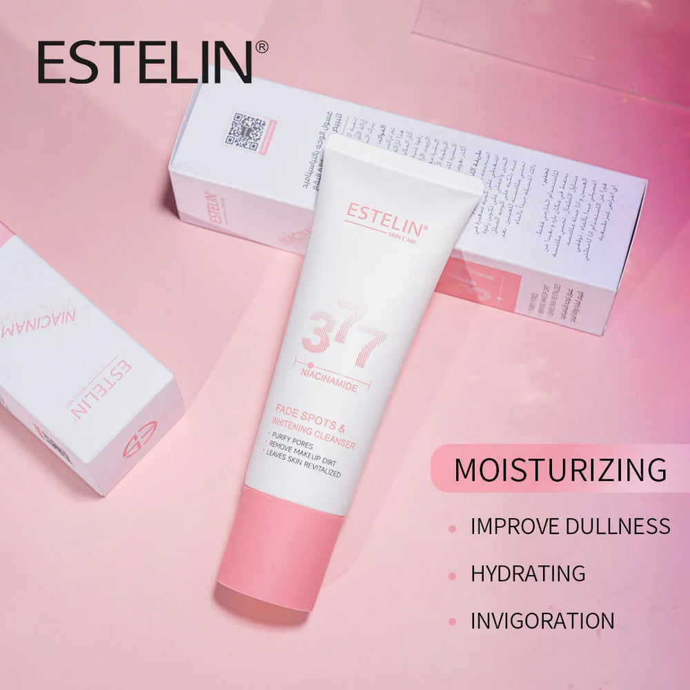 ESTELIN  Niacinamide Whitening Fade Spots Facial Cleanser - 120g Estelin