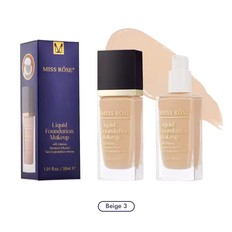 Miss Rose Liquid Makeup Foundation - 30ml Miss Rose