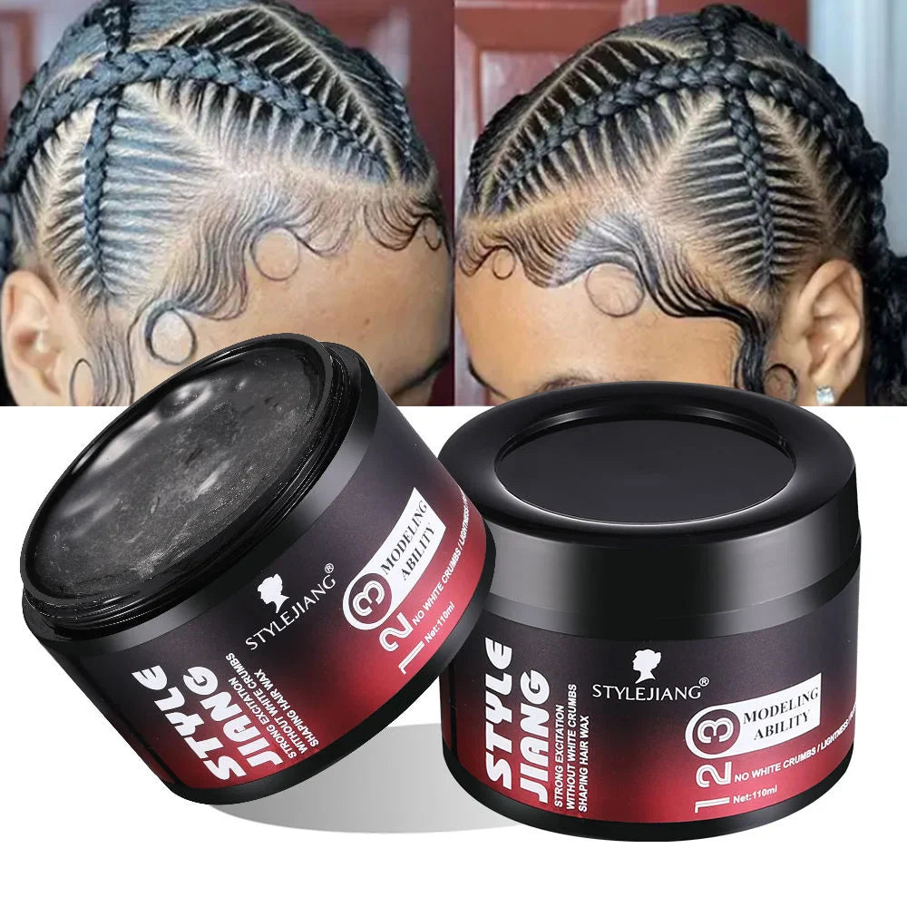 Style Jiang Water Based Strong Edge Control Extreme Hold Styling Hair Style Jiang