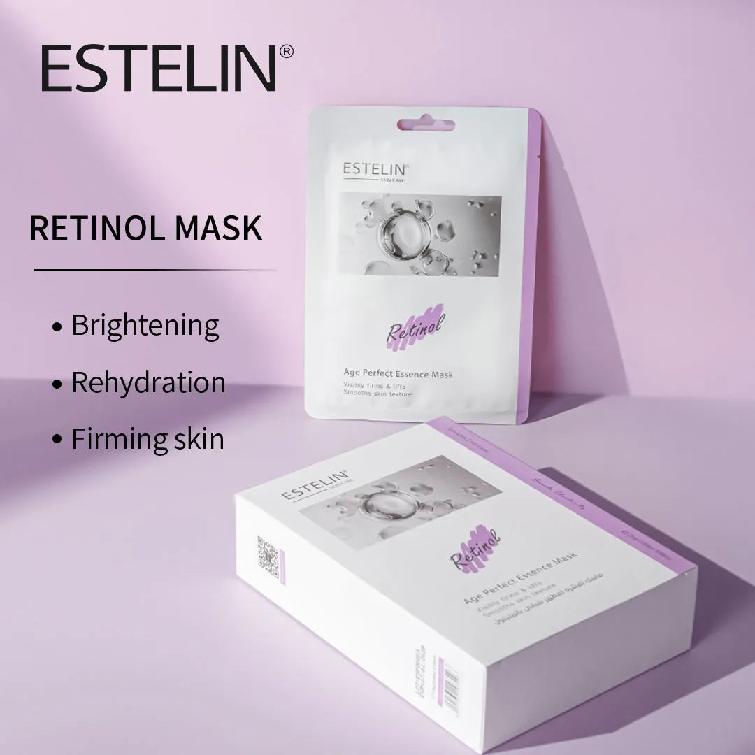 ESTELIN Retinol Age Perfect Reduce Wrinkle Face Mask - 25g Estelin