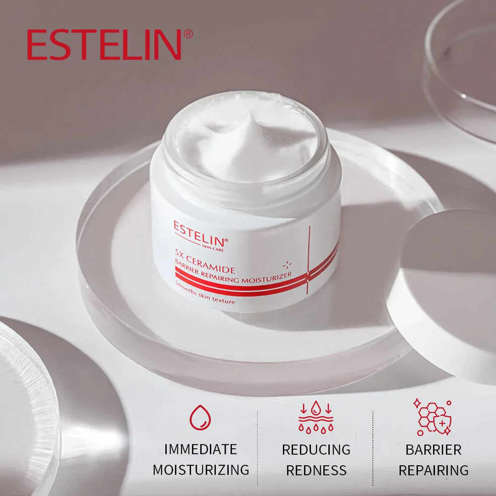Estelin 5X Ceramide Barrier Repairing Moisturizer - 50g Estelin