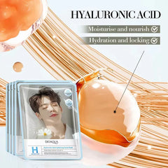 BIOAQUA Korean Hyaluronic Acid Hydrating Facial Sheet Mask - 25gm Bioaqua
