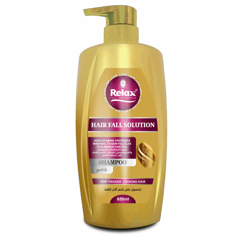 Relax Hair Fall Solution Shampoo - 650ml Relax