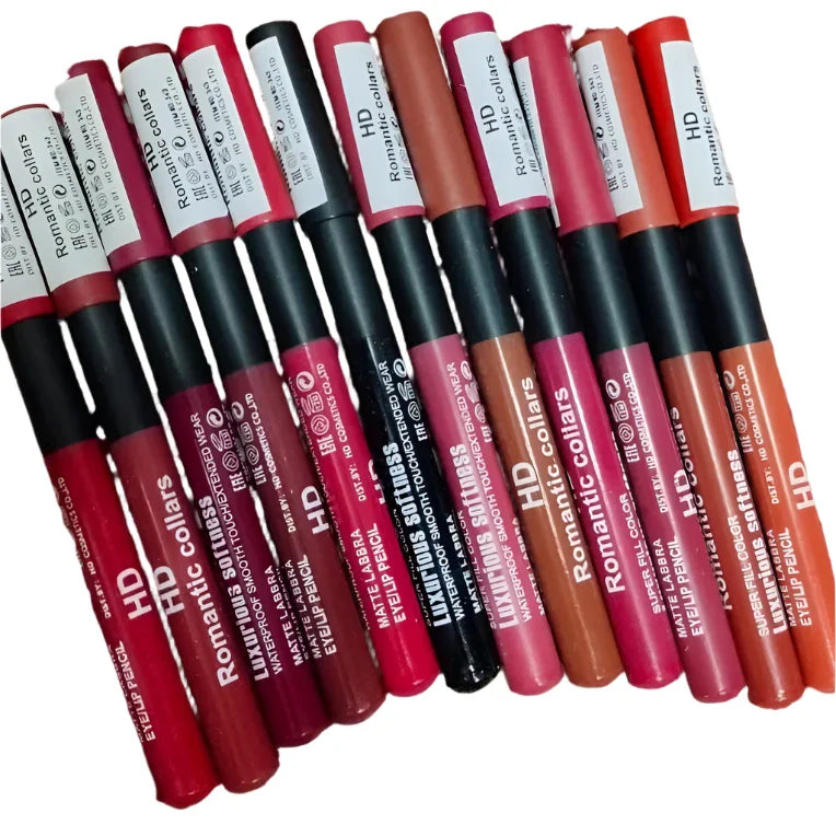Romantic Color HD lip pencil beautiful color pack of 12 Romantic Color