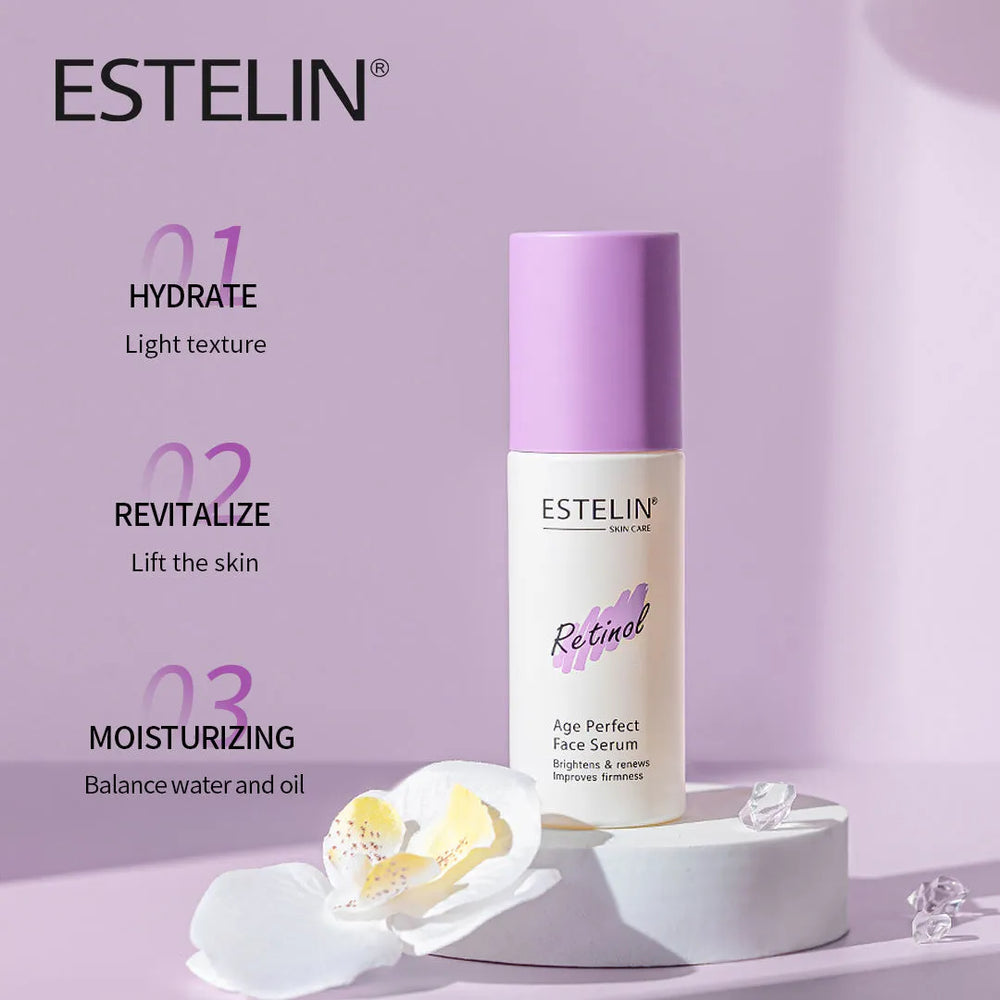 ESTELIN Retinol Age Perfect Smoothing Face Serum - 50ml Estelin