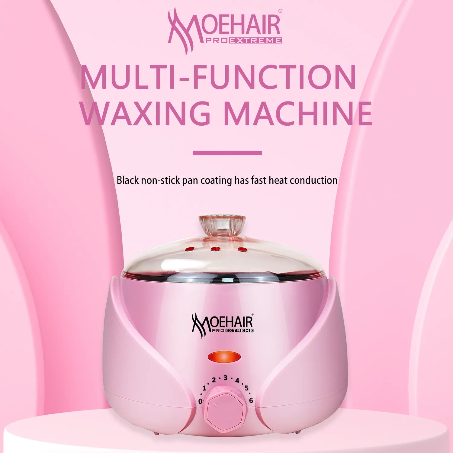 MoeHair Pro Extreme Non-Stick Epilator Wax Heater Machine MOEHAIR