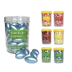 60 Pcs Hair Oil Capsule Soft Gel with Vitamin E Cosmia.pk