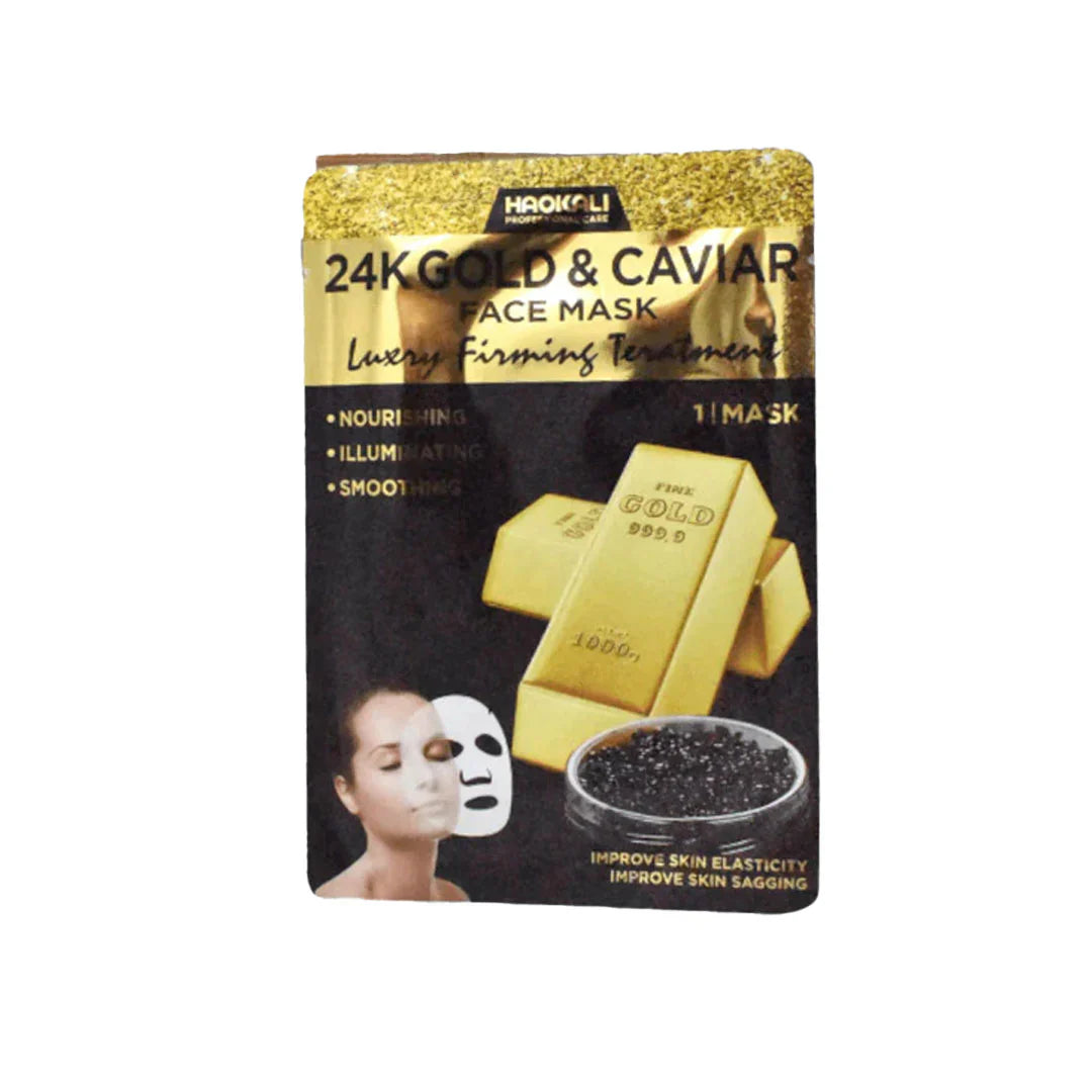 Haokali 24K Gold & Caviar Face Mask 30ml Haokali