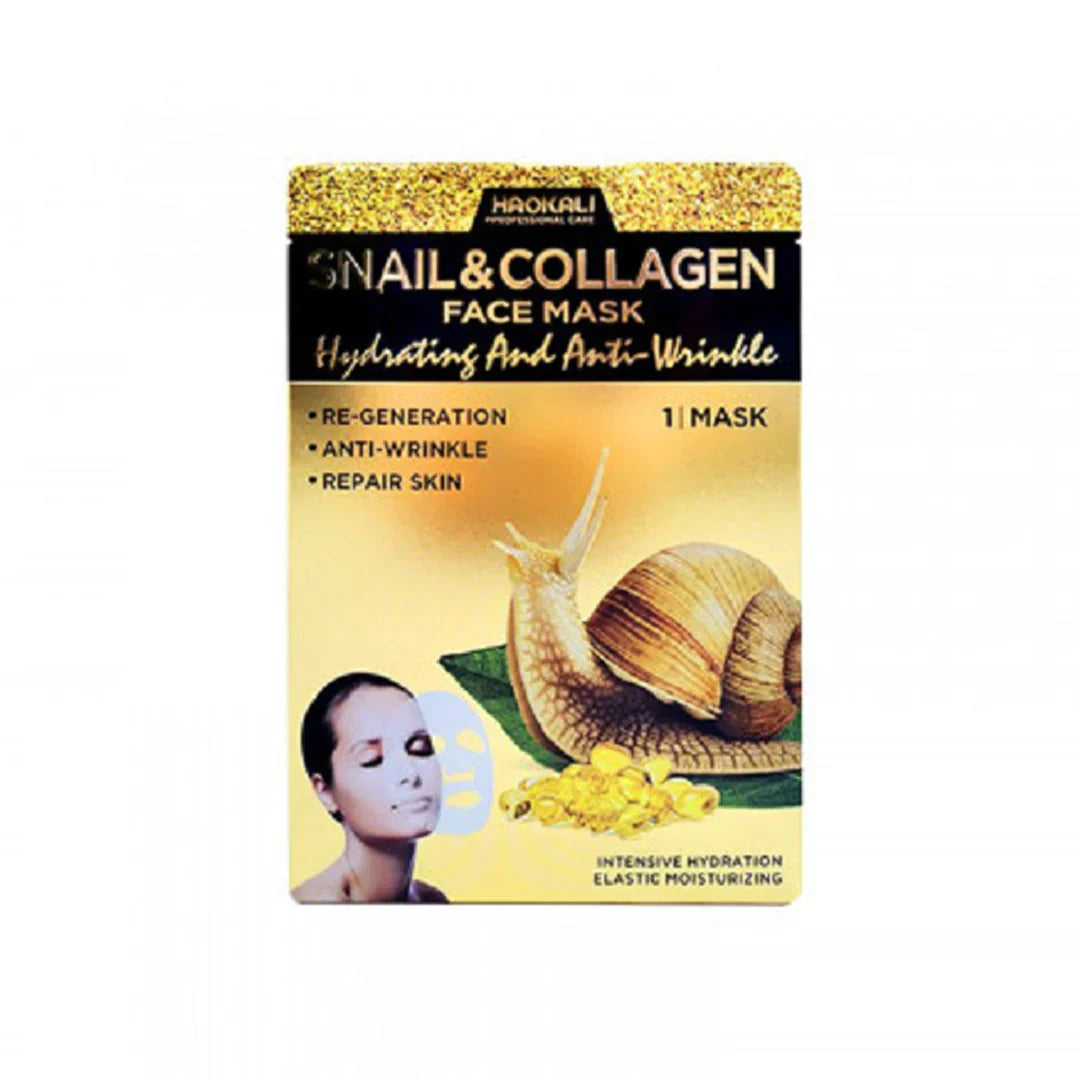 Haokali Snail & Collagen Face Mask Haokali