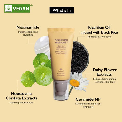 Haruharu Wonder – Black Rice Moisture Airfit Daily Sunscreen 50ml Wonder