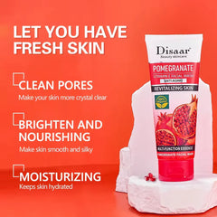 Disaar Pomegranate Vitamin E Deep Clean & Clear Face Wash - 100g DISAAR