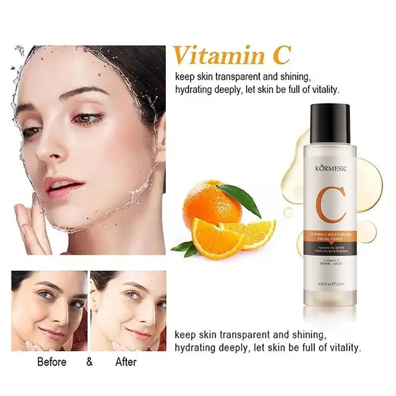 KORMESIC Vitamin C Bright Moisturizing Whitening VC Face Toner - 120ml KORMESIC
