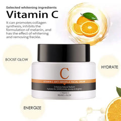 KORMESIC Vitamin C Anti-Wrinkle Facial Cream - 50g KORMESIC