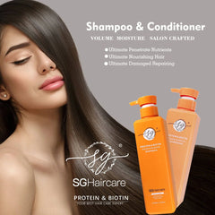 SG Deep Cleansing and Moisturizing Damaged Hair Repair Shampoo - 100ml SG