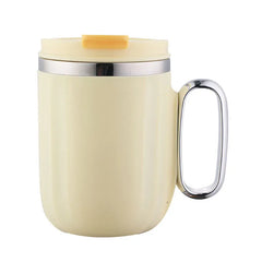 Stainless Steel Mug with Lid Custom Casual Cup Flask Thermos Cosmia.pk