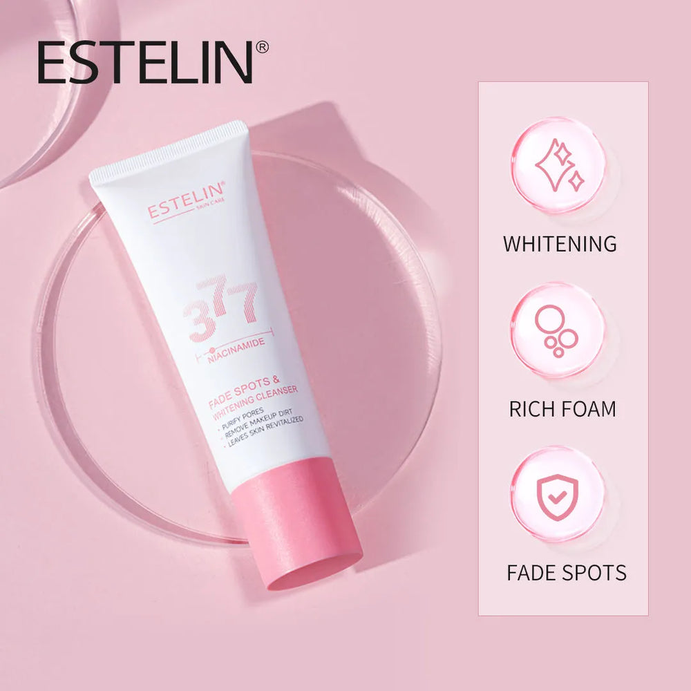 ESTELIN  Niacinamide Whitening Fade Spots Facial Cleanser - 120g Estelin