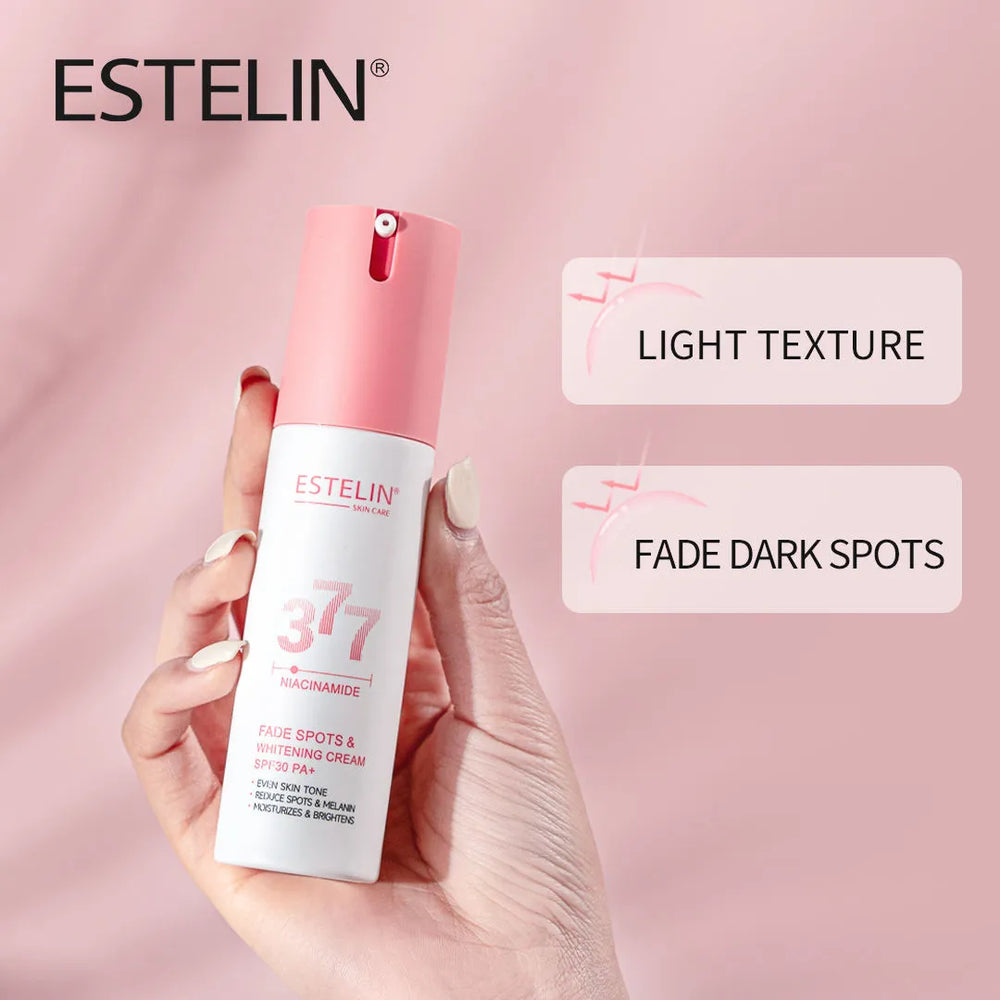 Estelin Niacinamide Fade Spots Whitening Cream Spf 30 PA+++ - 60g Estelin