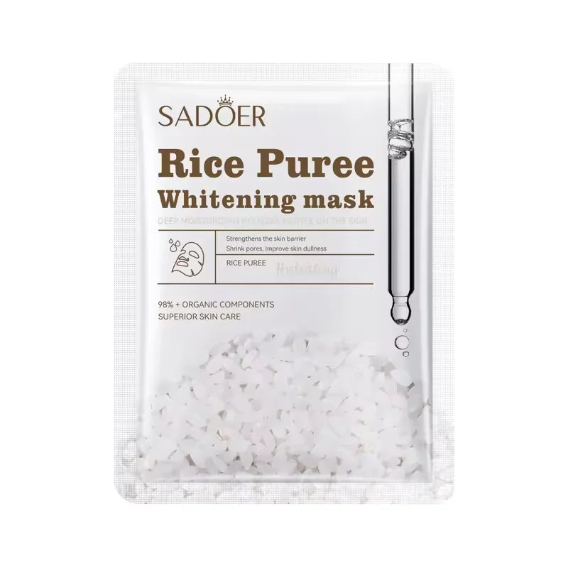 Sadoer - Rice Puree Whitening Facial Mask - 25g Sadoer