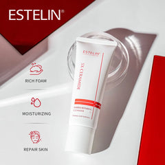 ESTELIN 5X Ceramide Barrier Repairing Cleanser - 120g Estelin