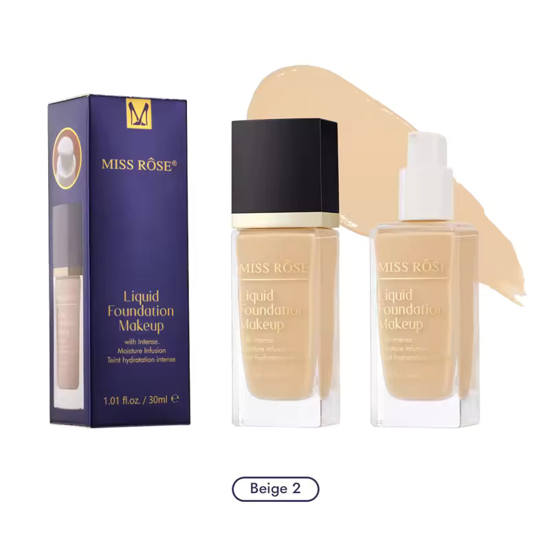 Miss Rose Liquid Makeup Foundation - 30ml Miss Rose