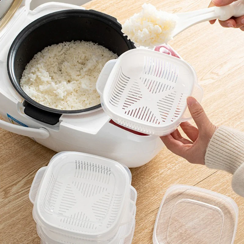 Mini Drain Storage Container with Lid – Pack of 4 Cosmia.pk
