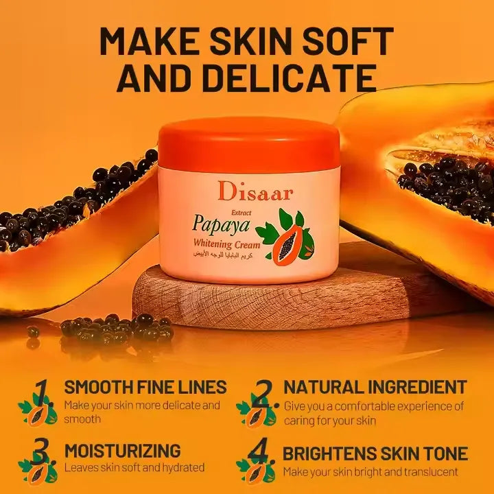 Disaar Papaya Extract Whitening Cream - 120g Disaar