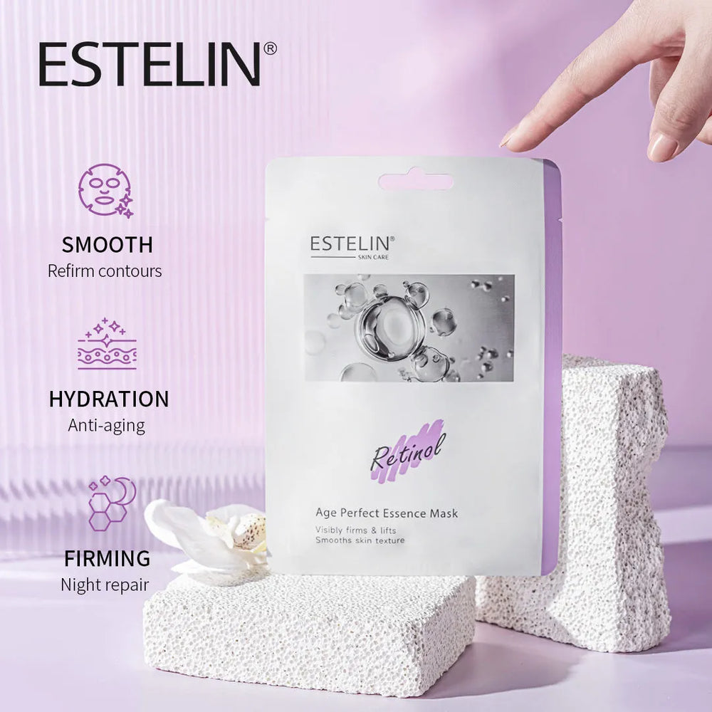 ESTELIN Retinol Age Perfect Reduce Wrinkle Face Mask - 25g Estelin